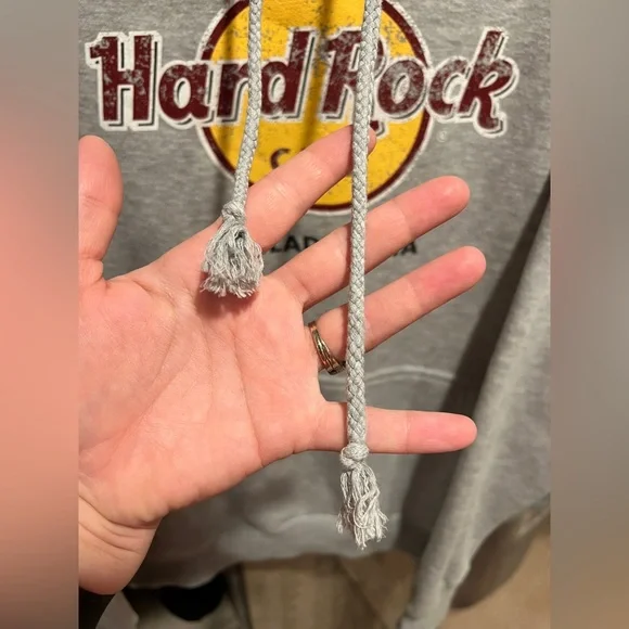 Hard Rock Cafe - Philadelphia Heather grey hoodie - Picture 9 of 9